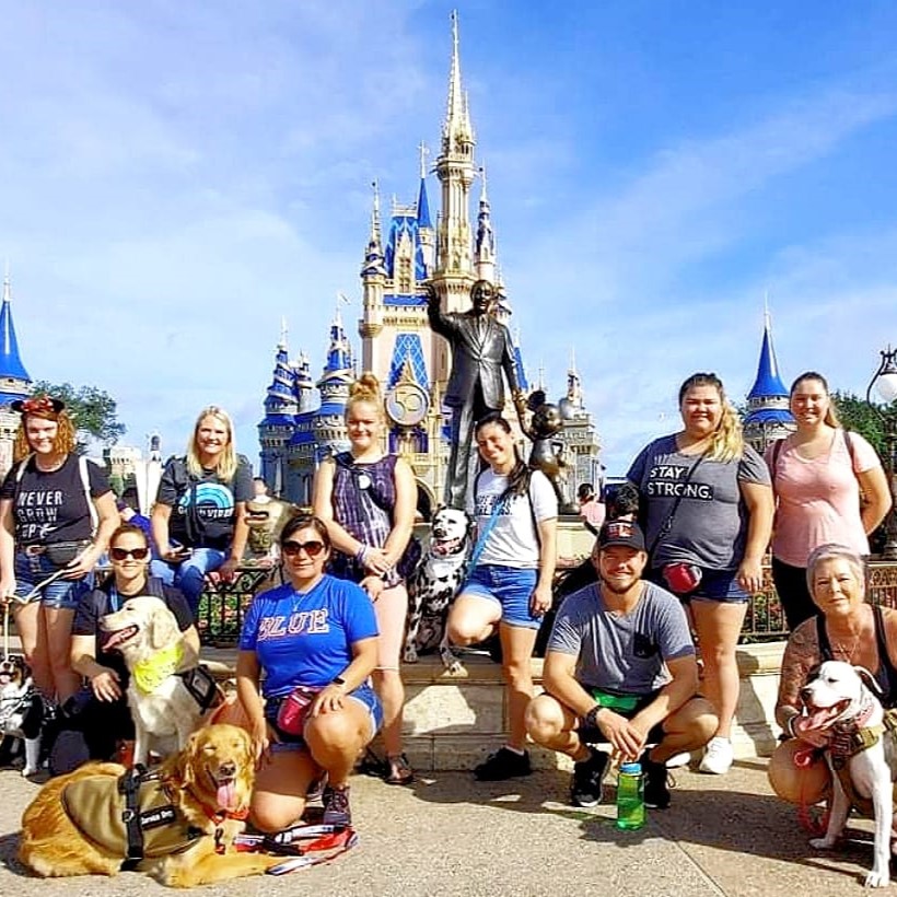 Service dog teams train at Walt Disney World