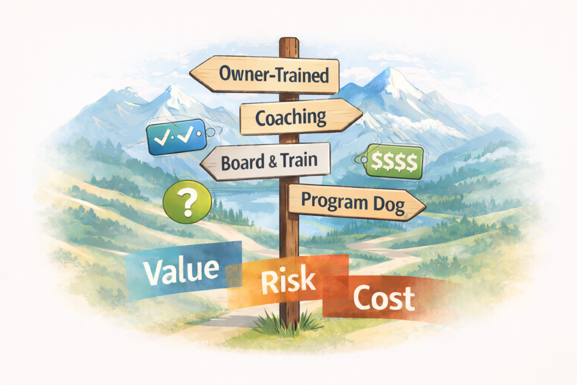 1A Costs Risk and Value in Service Dog Training Paths