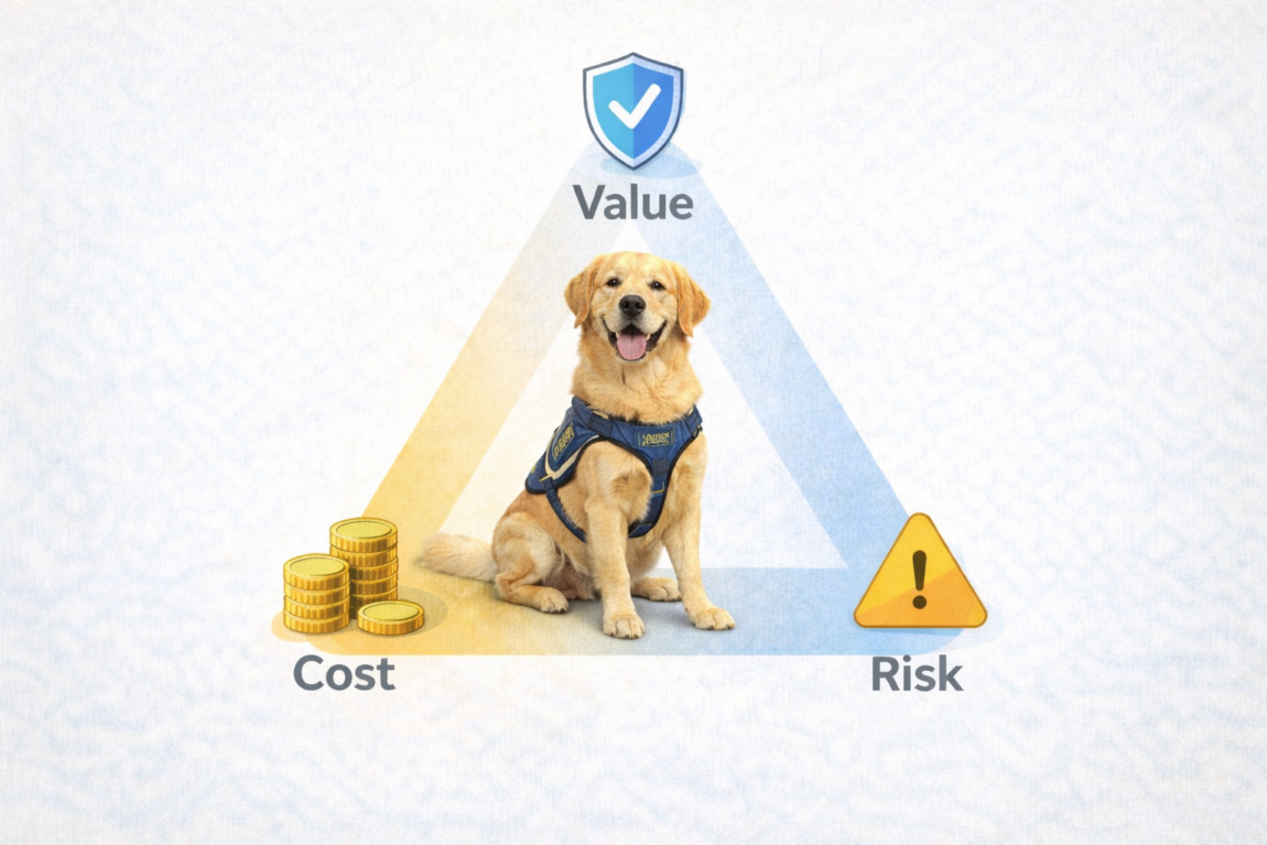 Cost, Risk, and Value in Service Dog Training