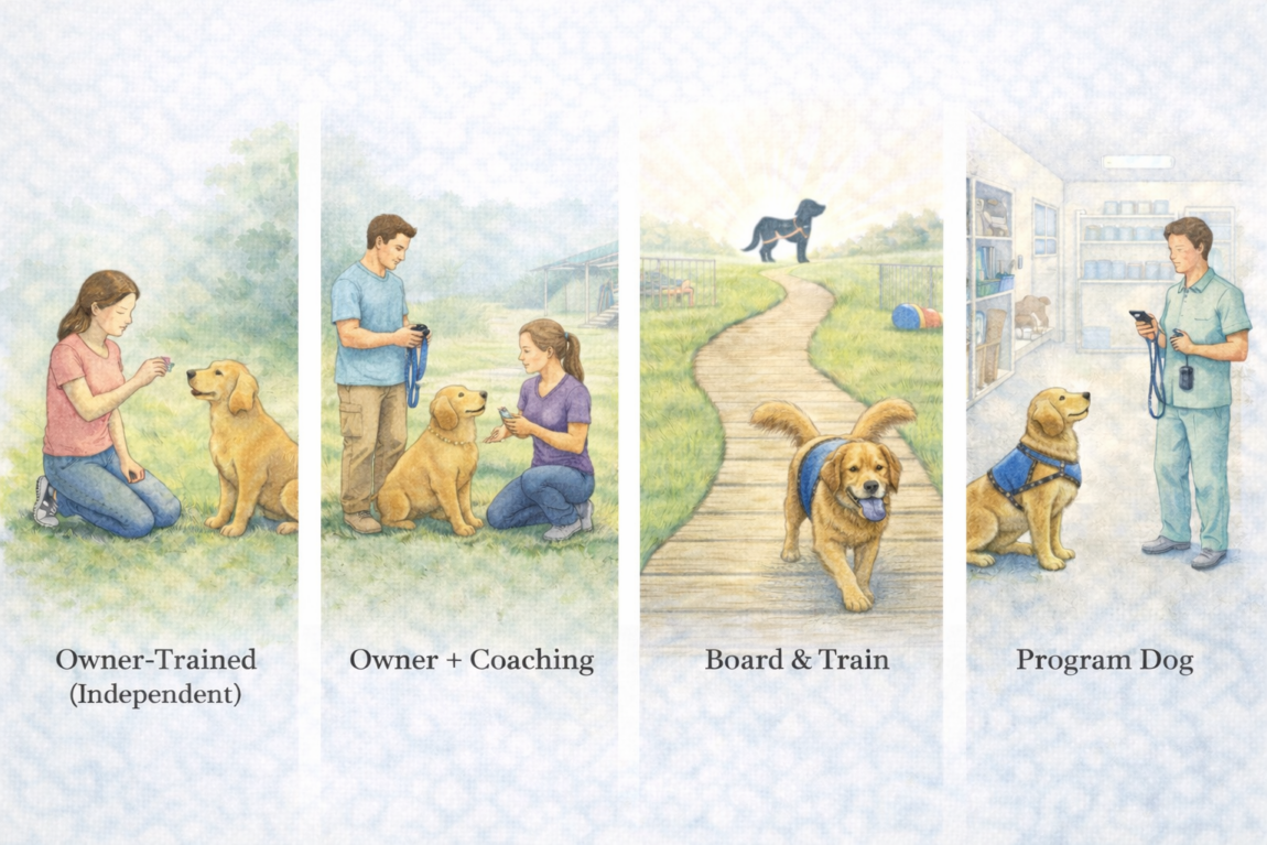 Service Fog Training Paths