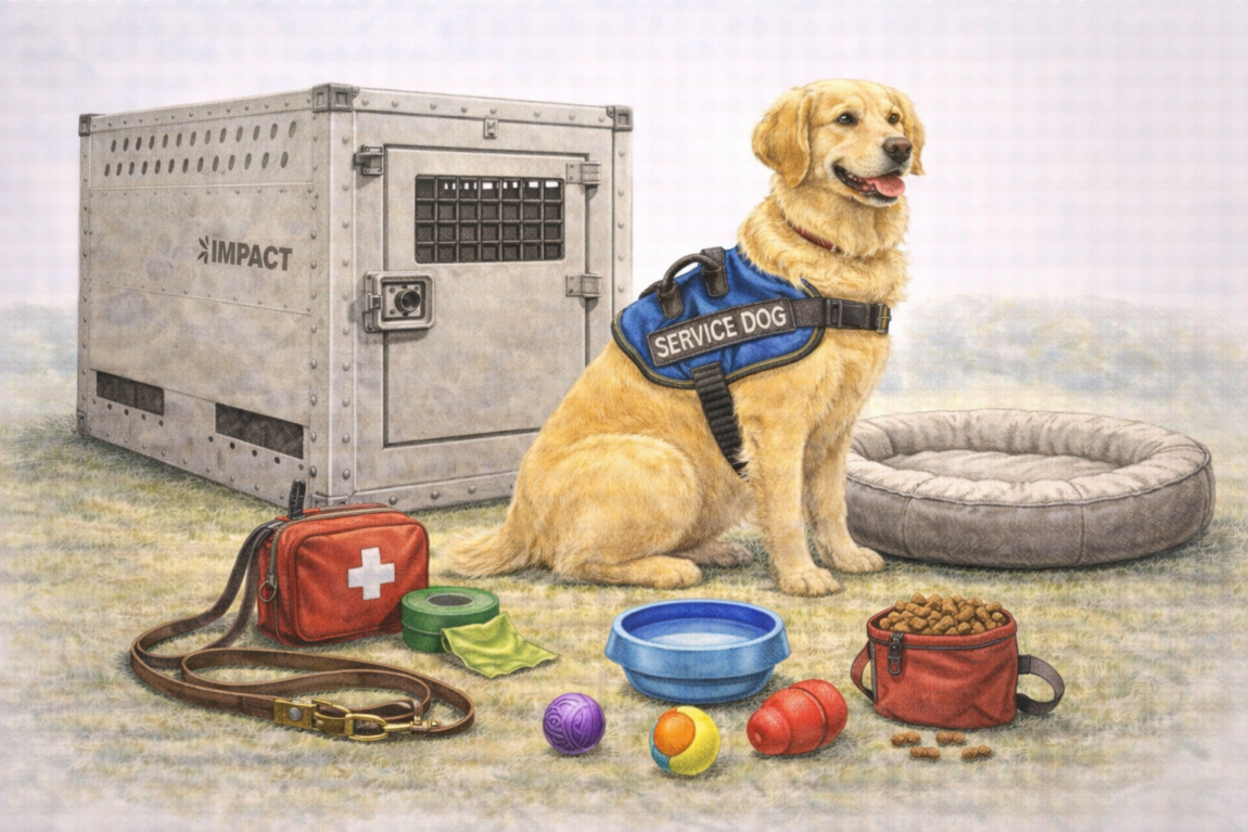 Service Dog Equipment & Working Gear Costs