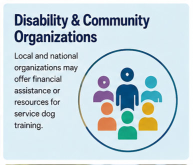 Funding Service Dog Training 6 Disability & Community Organizations