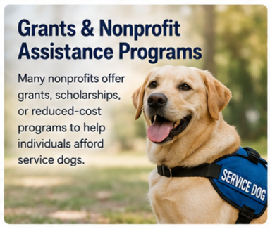 Funding Service Dog Training 5 Grants & Nonprofit Assistance Programs