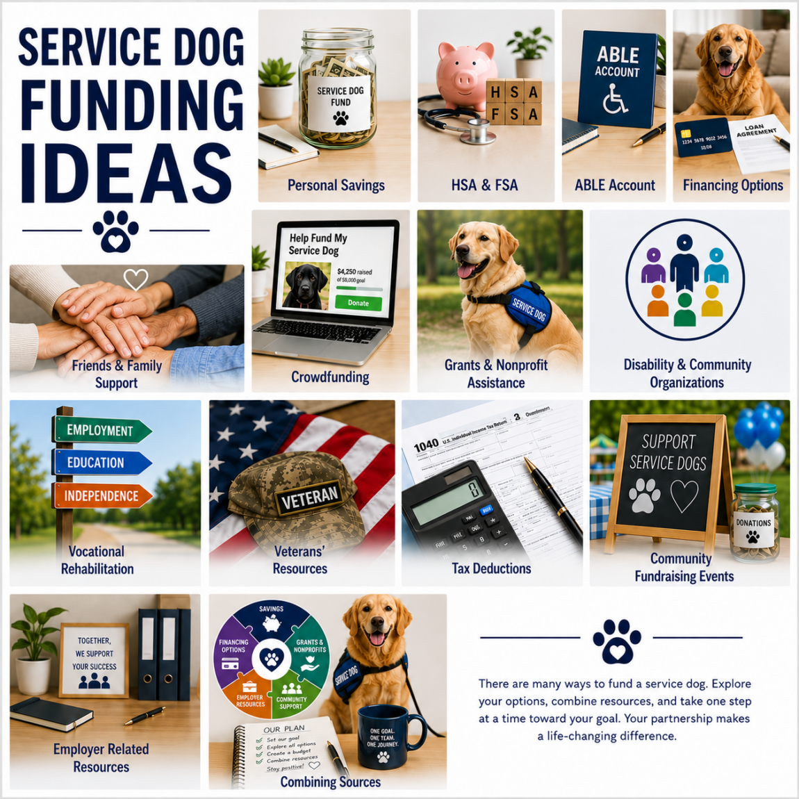 Funding Service Dog Training 1 How to Pay for a Service Dog