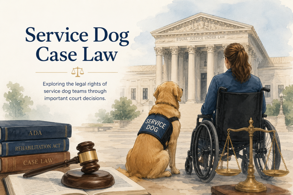 Service Dog Federal Law Cases 1 Service Dog Case Law