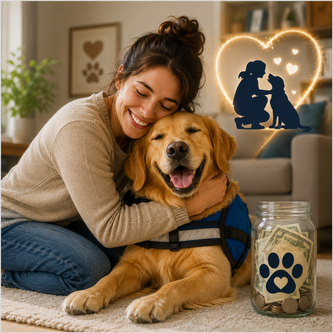 Funding Service Dog Training 15 Service Dog Paid