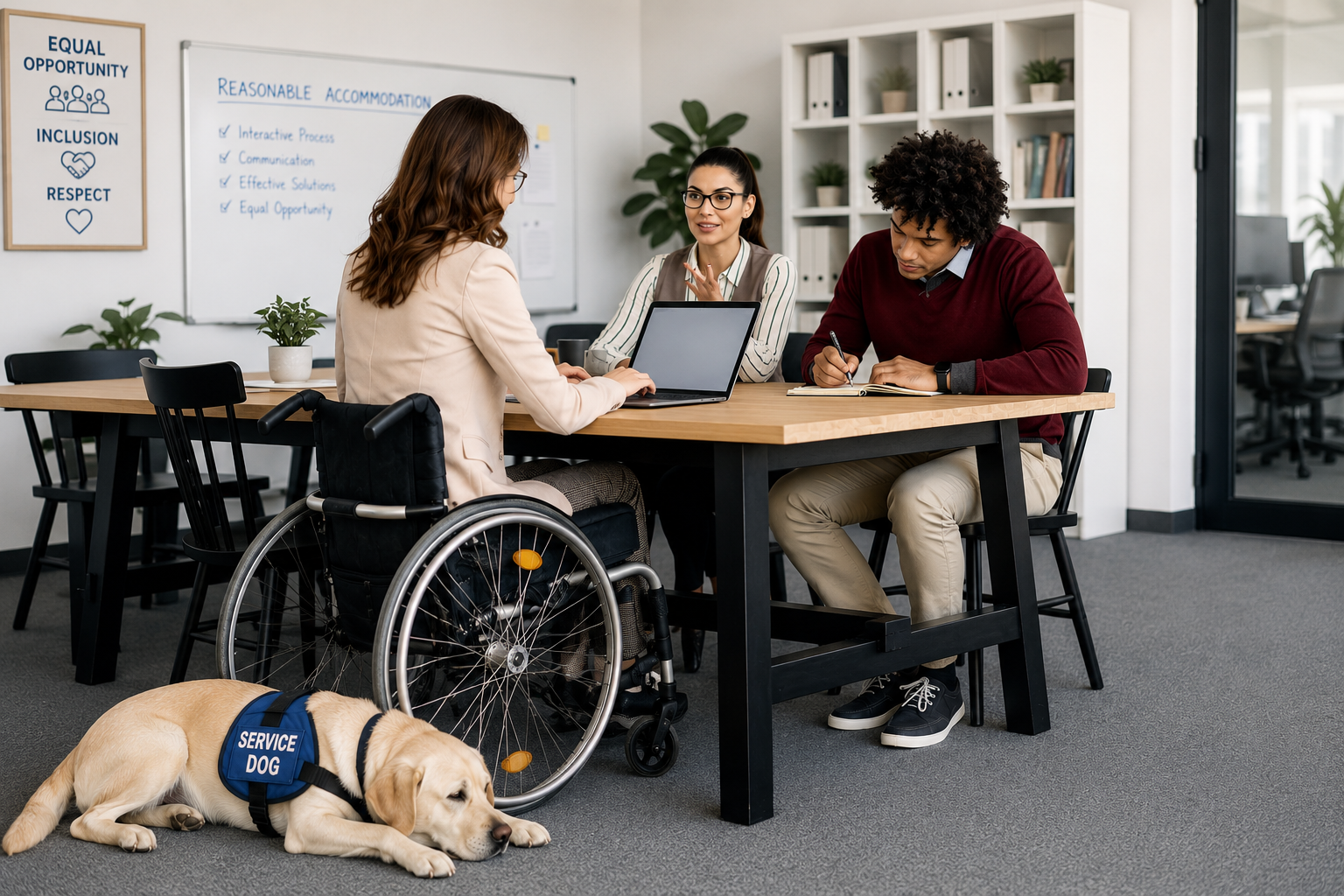Service Dog Rights: Workplace 2 Service Dogs in the Workplace - Interactive Request Process
