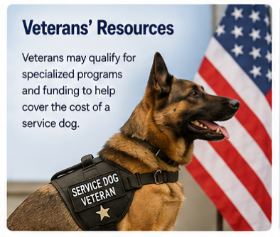 Funding Service Dog Training 8 Veteran Resources